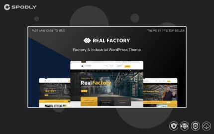 Real Factory - Construction WordPress