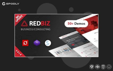 RedBiz - Business & Consulting Multi-Purpose Template