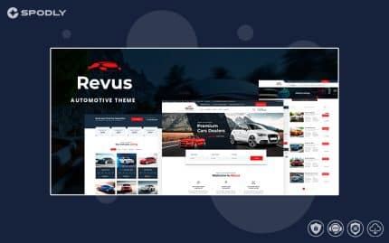 Revus - Automotive & Car Rental WordPress Theme
