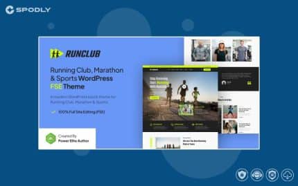 Runclub – Running Club, Marathon & Sports Gutenverse FSE WordPress Block Theme