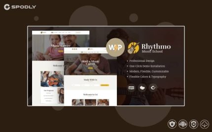 Rythmo Arts & Music School WordPress Theme