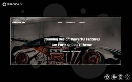 SPARK – Cars & Auto Parts Automotive Shopify Section Theme OS