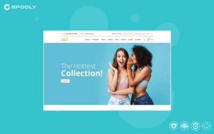SWM - Swimming Multipage Clean OpenCart Template