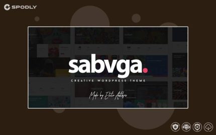Sabvga – Modern and Creative Portfolio Theme