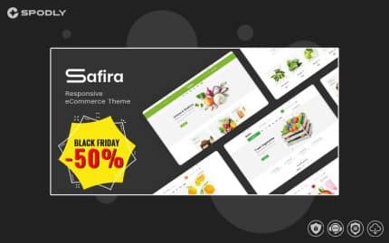 Safira – Food & Organic Responsive Prestashop Theme