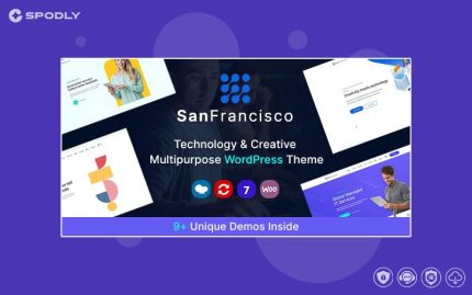 San Francisco - IT Technology and Creative WordPress Theme