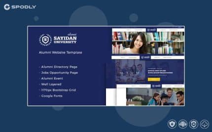 Sayidan - University Alumni WP theme