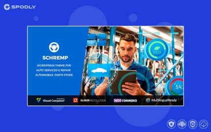 Schremp - Auto Repair WordPress Theme