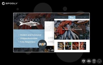 SeaFood Company - Fish Restaurant WordPress Theme