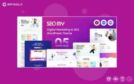 Seomy - Digital Marketing & SEO Agency WordPress Theme