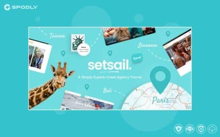SetSail - Travel Agency WordPress Theme
