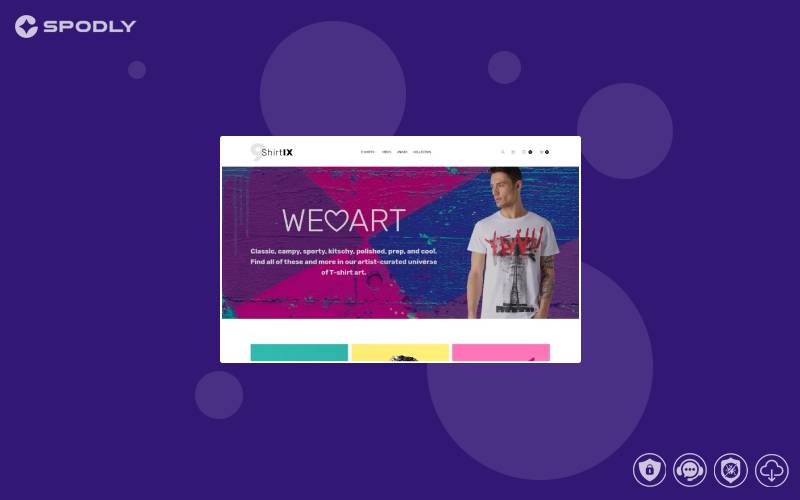 ShirtIX - T-Shirt Shop Responsive Magento Theme