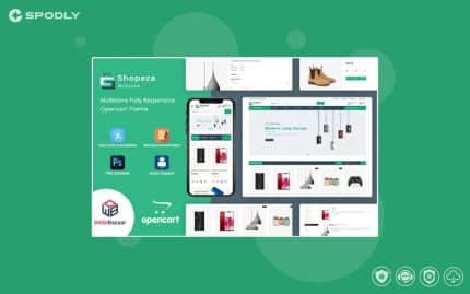 Shopeza - ELectronic OpenCart Template
