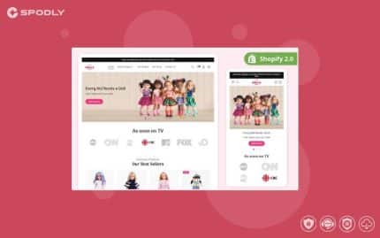 Shopify Barbie Doll Theme | Shopify Kids Toys Theme | Latest Shopify