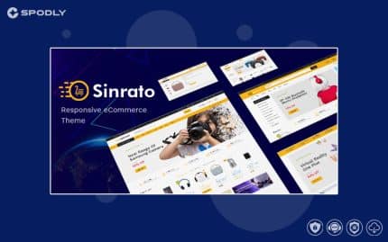 Sinrato - Electronics Prestashop Theme