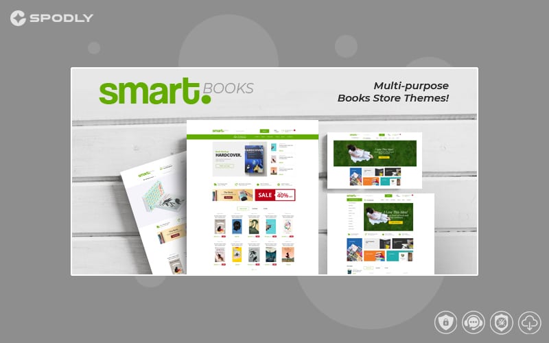 Smartbook - Book Store Responsive Prestashop Theme Smartbook - Book Store Responsive Prestashop Theme