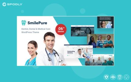 SmilePure - Dental & Medical Care WordPress Theme