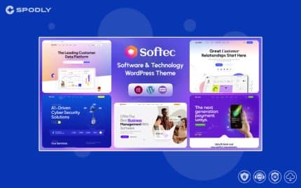 Softec - Software & Technology WordPress Theme + RTL