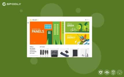 SolarCo - Solar Batteries Accessories PrestaShop Theme
