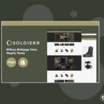 Soldierr - Military Multipage Clean Shopify Theme