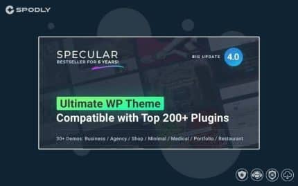 Specular – Business WordPress Multi-Purpose