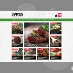 Spiced Dishes for Health Magento Theme