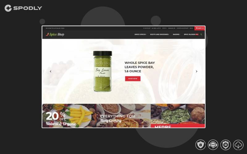 Spices Store – Spices Bootstrap Template Magento Theme Spices Store – Spices Bootstrap Template Magento Theme