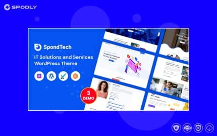 SpondTech - IT Solutions And Services WordPress Theme