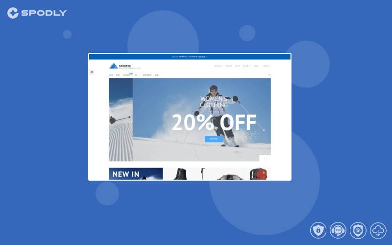 Sportek - Winter Sports Equipment Store PrestaShop Theme Sportek - Winter Sports Equipment Store PrestaShop Theme