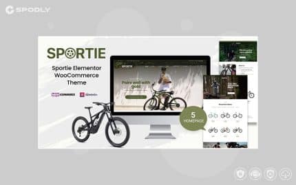 Sportie - Elementor WooCommerce Theme