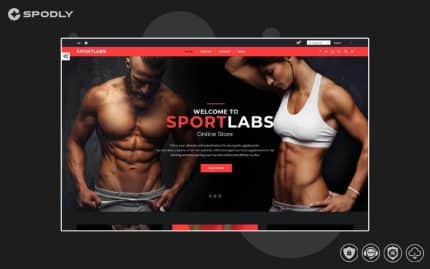 sports nutrition prestashop theme