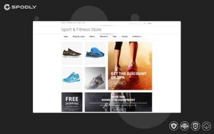 Sports Shop Magento Theme