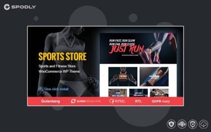 Sports Store - WooCommerce WordPress Theme