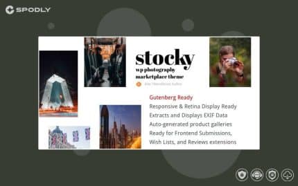 Stocky - A WordPress Stock Photography Marketplace Theme