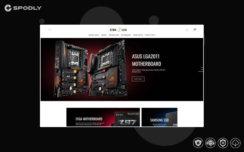 StorLlic - Computer Hardware Magento Theme StorLlic - Computer Hardware Magento Theme