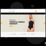 Sun & Sand - Swimwear eCommerce Clean OpenCart Template