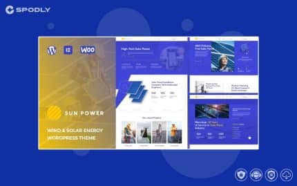 SunPower - Solar Renewable Energy Theme