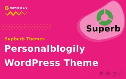 SuperbThemes - Personalblogily - WordPress Theme
