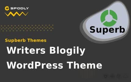 SuperbThemes - Writers Blogily - WordPress Theme