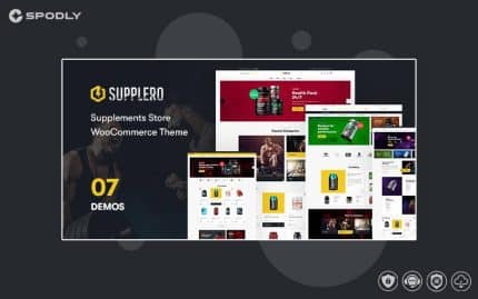 Supplero - Supplement Store WooCommerce Theme
