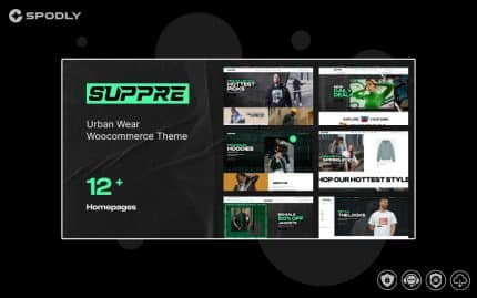 Suppre - Urban Wear WooCommerce Theme