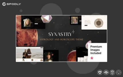 Synastry - Astrology and Horoscope WordPress Theme