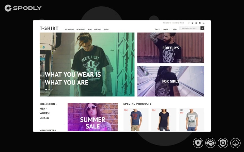 T-Shirt Magento Theme T-Shirt Magento Theme