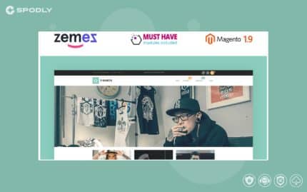 T-Shirts Magento Theme