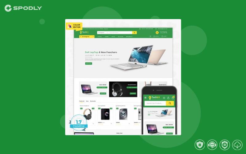 TechBit - The Electronics And Computer PrestaShop Theme TechBit - The Electronics And Computer PrestaShop Theme