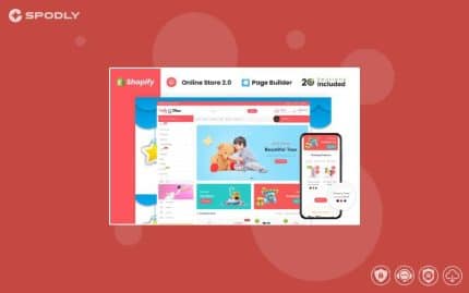 Teddy Toys and Clothing Store Shopify Theme