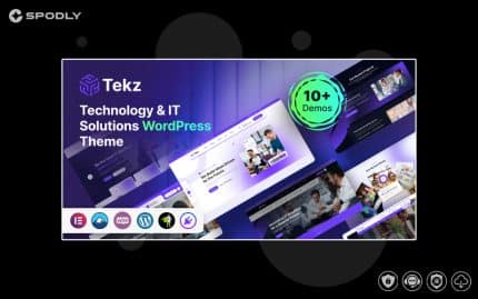 Tekz - Technology & IT Solutions WordPress Theme
