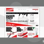 Tennis Dress Supplies Magento Theme