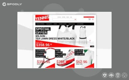 Tennis Dress Supplies Magento Theme