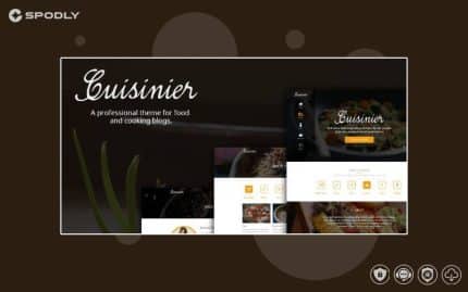 Tesla Themes Cuisinier WordPress Theme